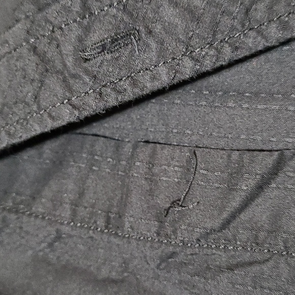 AFFLICTION EMBROIDERED BUTTON-DOWN BLACK LONG-SLEEVE SHIRT - Picture 14 of 16